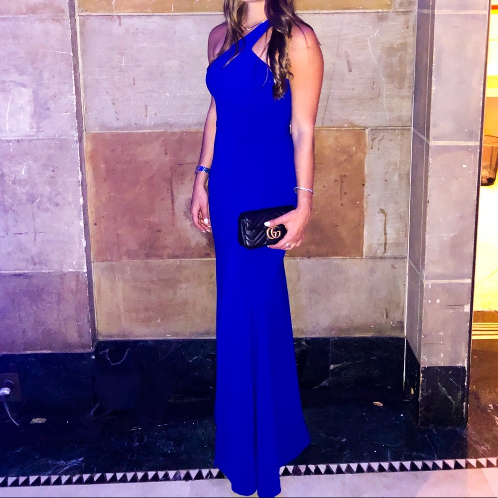Blue Theia Gown - Picture 2 of 4